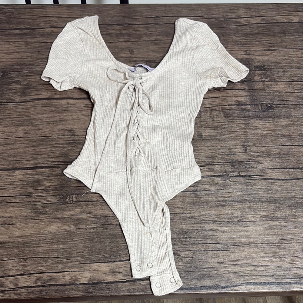 Women’s Cream bodysuit